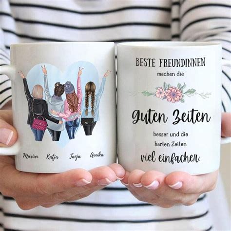 freundinnen tasse 4 personen|4 beste Freundinnen Tasse .